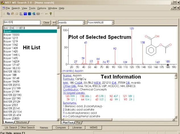 Figure 6.  Incremental Name Search tab. 