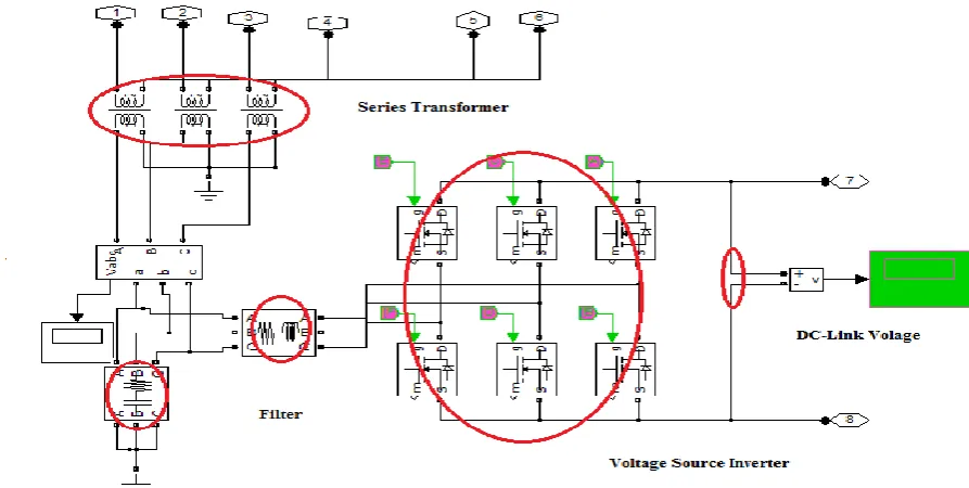 Figure 3 Simulation Circuit of an -IDVR 