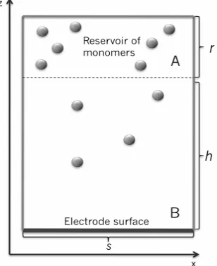 Figure 1. Schematic representation of the simulation box. 