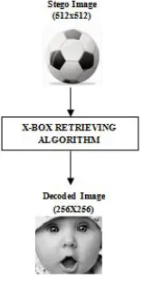 Figure 1.  Block Diagram of image steganography on embedding side [11] 