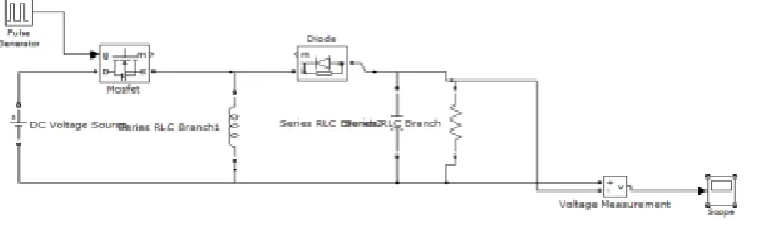 Fig. 4: Three-phase equivalent circuit of the proposed shunt active power filter   