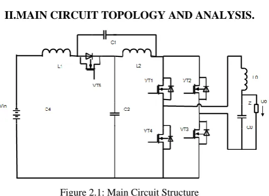 Figure 2.1: Main Circuit Structure 