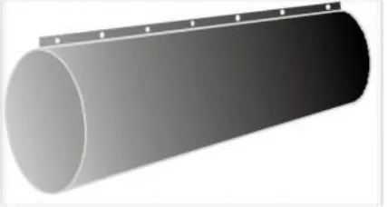 Fig. 1 Ventilation pipes for compression ventilation  