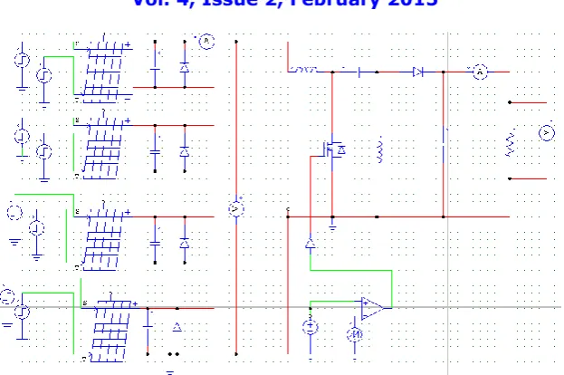 Figure.3 PV array with SEPIC converter  