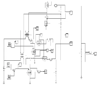 Fig.6.Power switch S1 gating pulse and output voltage  