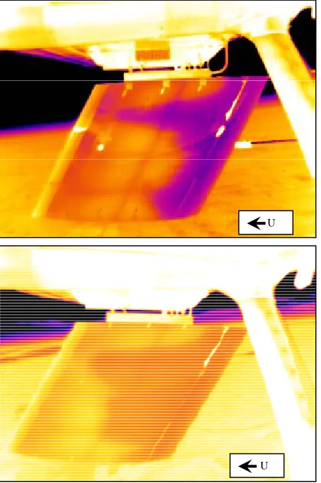 Figure 6. SWIFT using the SC8100 w/17 mm lens (top) vs. the SC3000 w/17 mm lens (bottom)