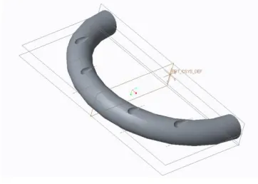 Fig 2.4 Bent Pipe with dent type vg  