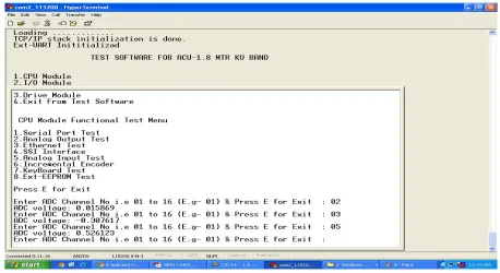 Figure 4.4: DAC output for controlling drive speed 