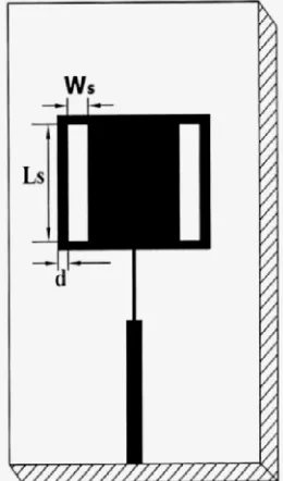 Fig. 1 Top view geometry of CRMSA  
