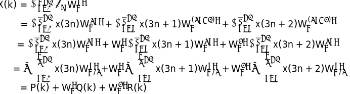 Fig. 3: Flow Chart For 12-Point radix- 3/6 FFT 