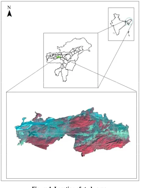 Figure 1. Location of study area. 
