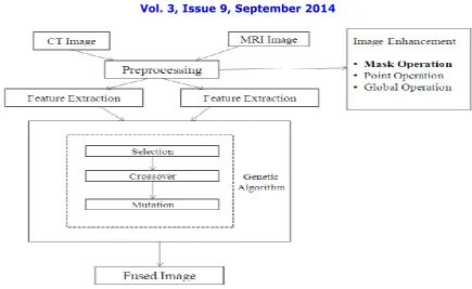Figure 4.Image fusion using Genetic Algorithm  