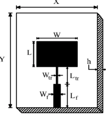 Fig-2: Top view geometry of RMA 