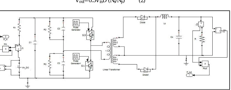 Fig. 1 Simulink Model of Two-Stage Buck Converter 