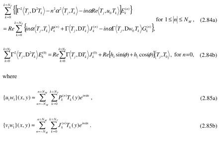 Figure  2.3A, xw denotes a p-dimensional vector of the unknown Chebyshev coefficients 