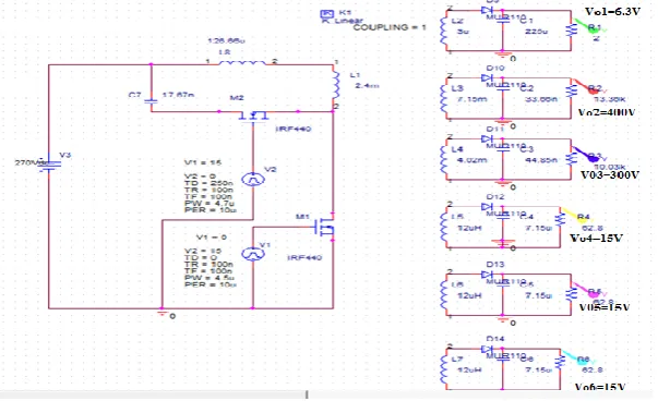 Fig 5. Simulation circuit 
