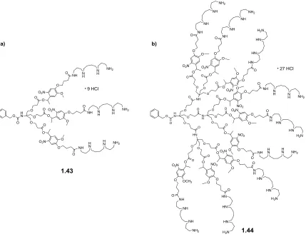 Figure 1.18. Chemical structures of a) first generation and b) second generation 