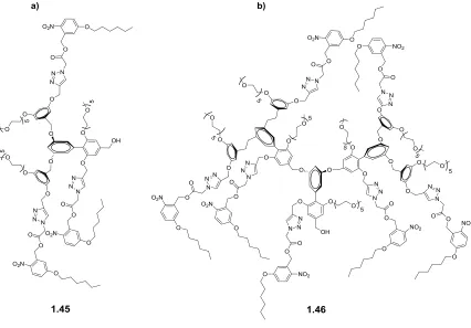 Figure 1.19. Chemical structures of a) first generation and b) second generation 