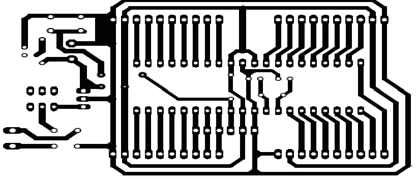 Fig.3 Circuit by Using Protel After all the Fig 3 error in the schematic designed is corrected; layout III