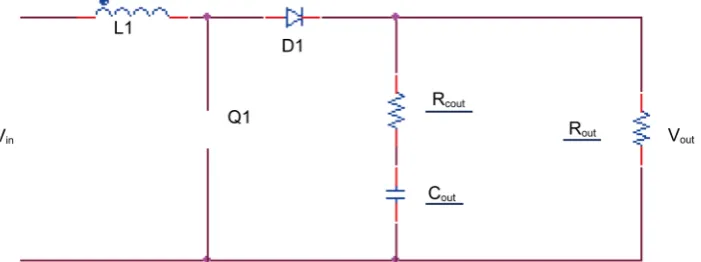 Figure 11. Simple boost circuit. 
