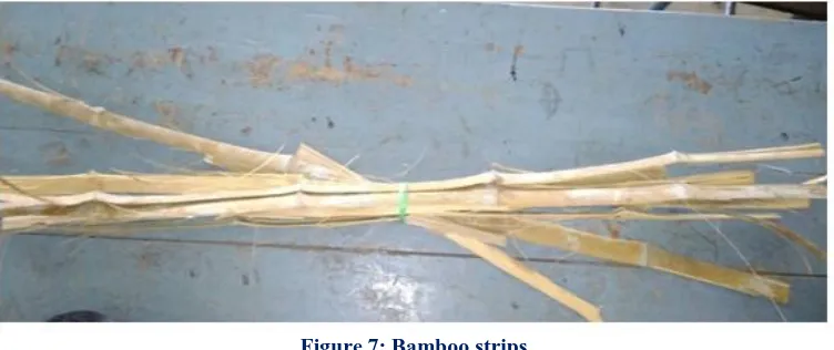 Figure 7: Bamboo strips 