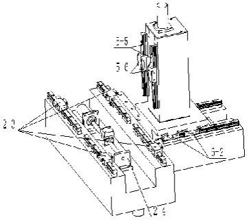 Fig. 2 high-precision large stroke thread measuring instrument structure schematic diagram 