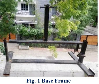 Fig. 1 Base Frame 