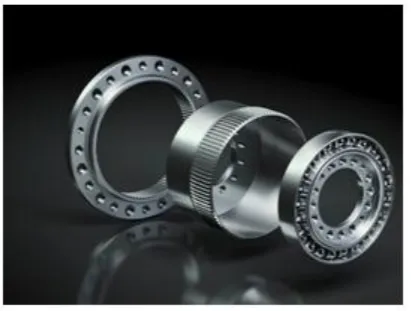 Fig 1: Exploded view of Harmonic Gear Drive 