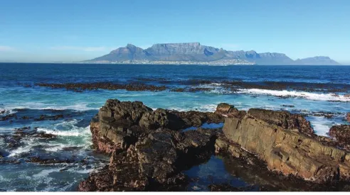 Figure 1. View of Cape Town from Robben Island
