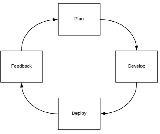 Figure 1: Continuous Improvement Cycle used to integrate Evolve in the application development