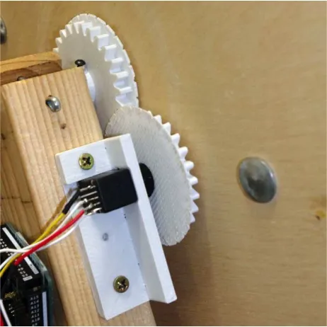 Figure 2: Side view of the acoustic wind machine, showing 