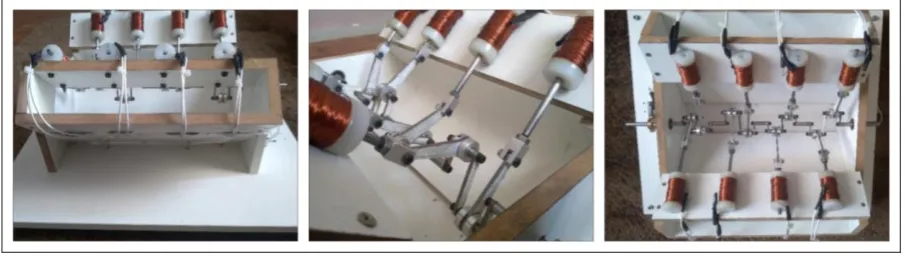 Figure 9 – Real project V8 electromagnetic motor. 