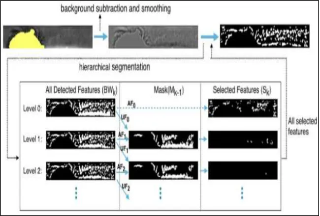 Fig. 5: Feature Detection based on Segmentation Algorithm 