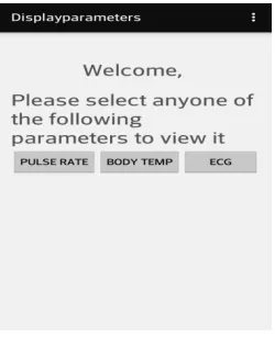 Figure 5: Body Temperature graph 