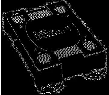 Fig. 4: Edges retrieve by Sobel Operator 