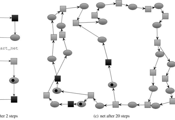 Figure 2: Start and intermediate nets