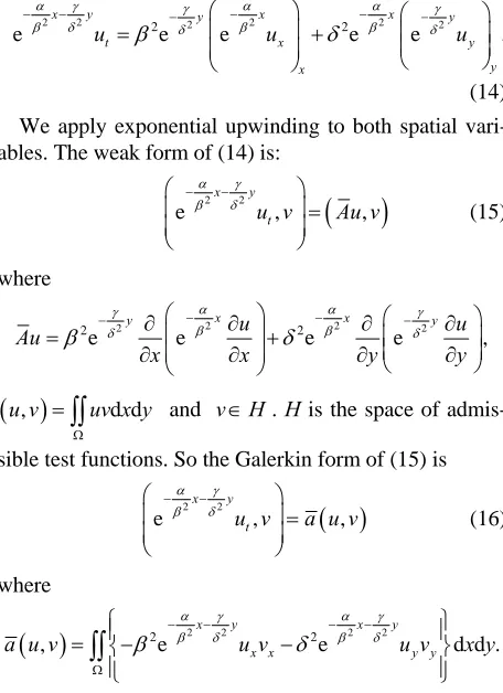 Figure 5 shows the numerical solution for 11, and one can clearly see the oscillations that result from Ja obi iteractions