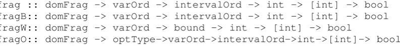 Figure 6respectively, where search nodes have been numbered. In the case of presents the search tree exploration achieved by frag* and lab* search primitives, frag*, the three vari-