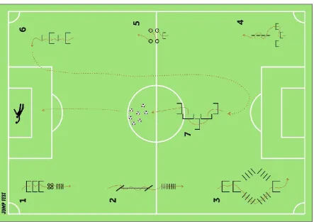 Figure 2: Jumping exercise applied to athletes 