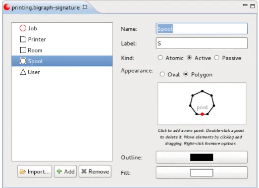 Figure 8: Big Red’s signature editor.