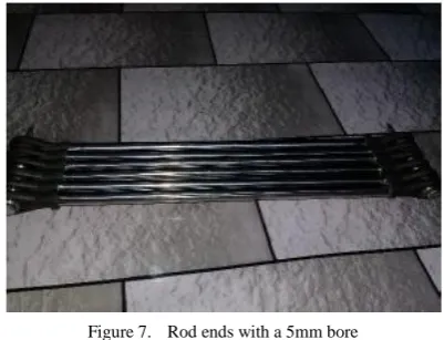 Figure 7.  Rod ends with a 5mm bore 