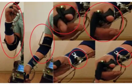 Figure 9.  The haptic control experiment 