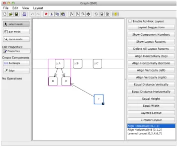 Figure 1: Simple Graph Editor
