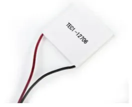 Figure 9.  The deployed diagram of a Peltier cooling module [6]. 