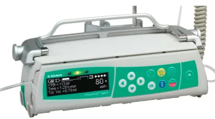 Figure 2: B-Braun Infusomat Space programmable infusion device.