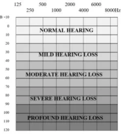 Fig. 1 Hearing loss severity degree 