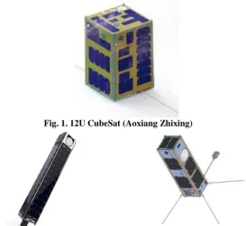 Fig. 1. 12U CubeSat (Aoxiang Zhixing)   