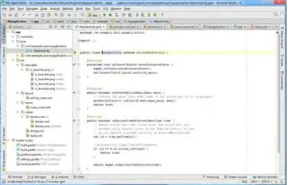 Figure 3: software of android studio 