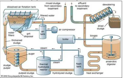 Fig. 8: Treatment of STP through Flow station Tank 