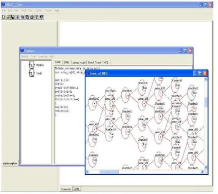 Fig. 7. “HSCoT” tool: Main graphic user interfaces. 